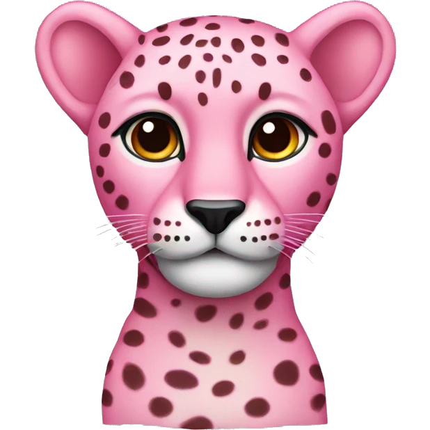 pink chettah emoji