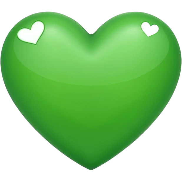 Corazón verde emoji
