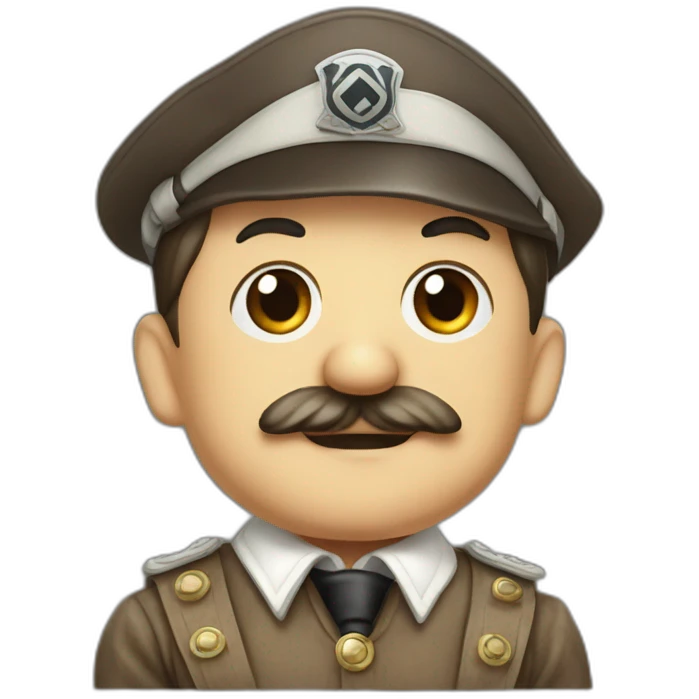 Adolf Hitler in Oktoberfest Clothes emoji