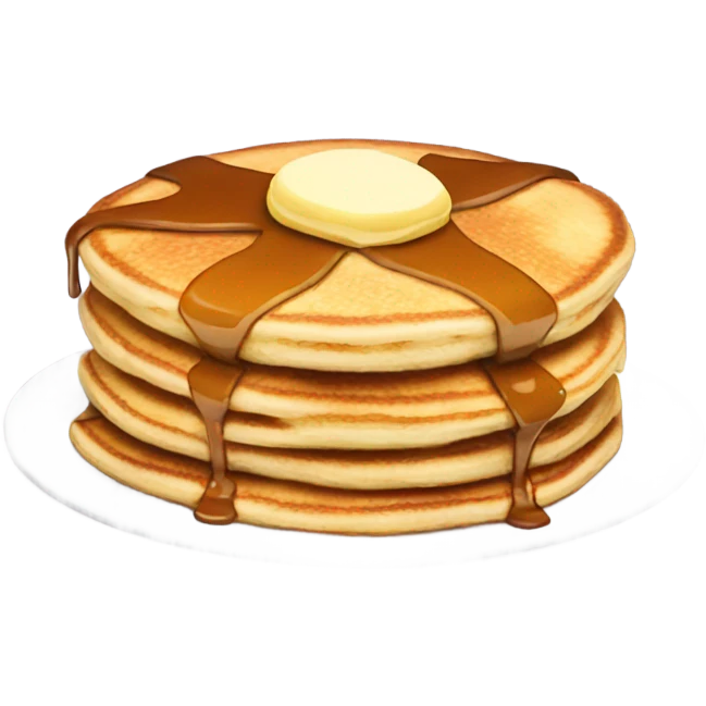 Pancakes with legs  emoji