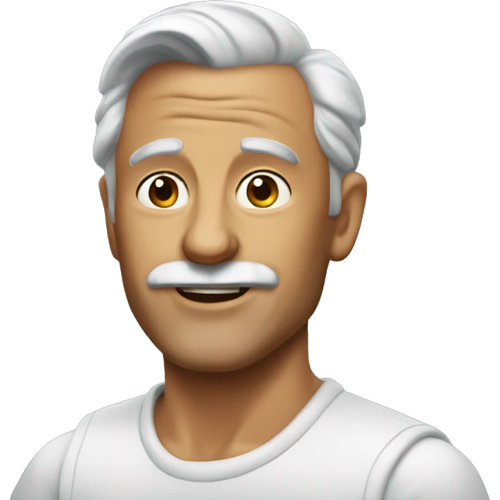 Hot old dude emoji