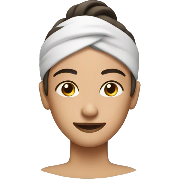Do a facial treatment  emoji