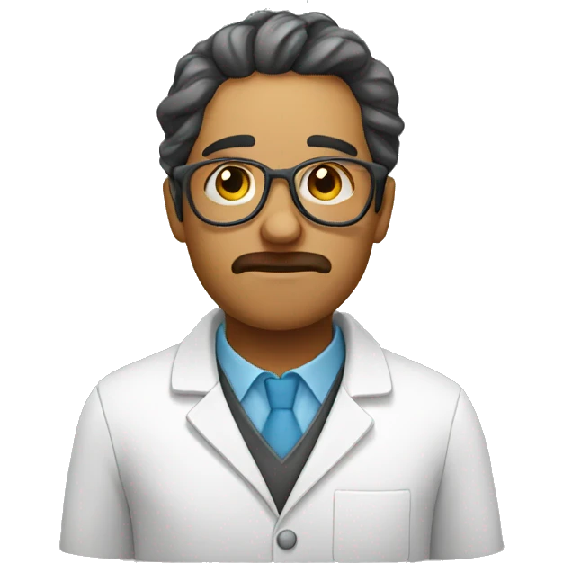 tired chemist  emoji
