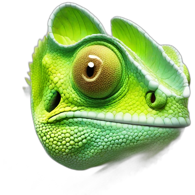 chameleon-face emoji