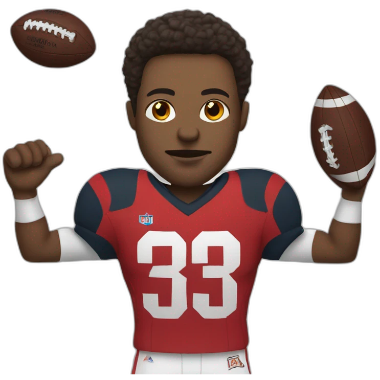 Football player emoji