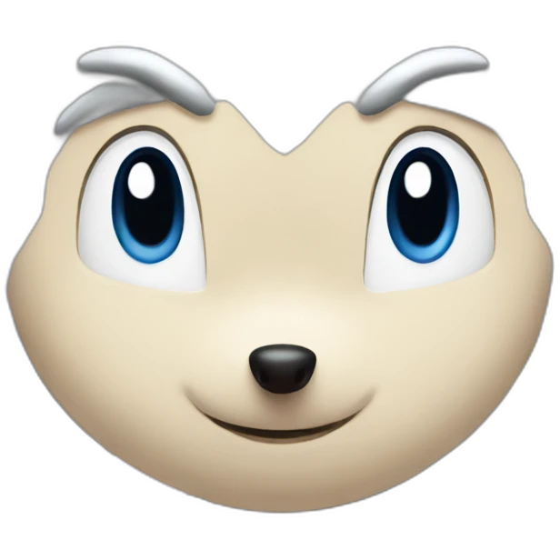 Silver the Hedgehog emoji