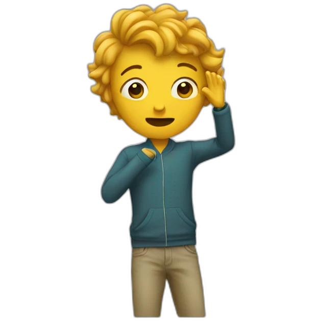 personne qui dab emoji