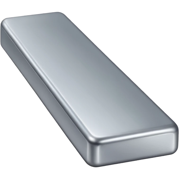 Create the silver bar in these style. emoji