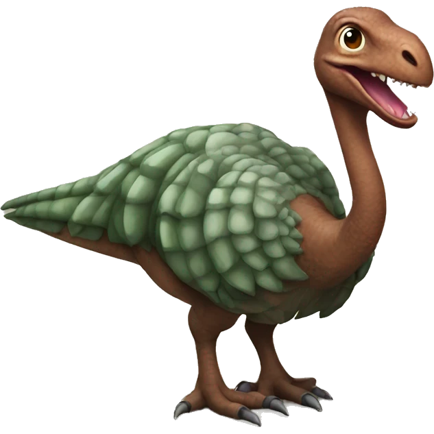 Dinosaur turkey emoji