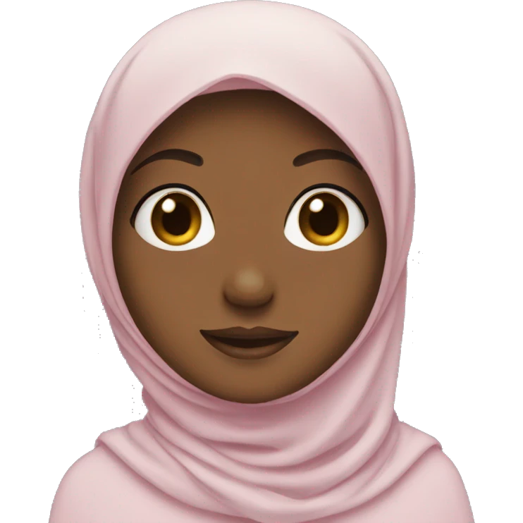 Girl with hijab emoji