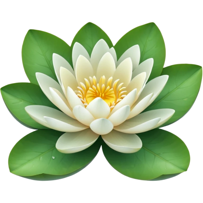 water lily emoji