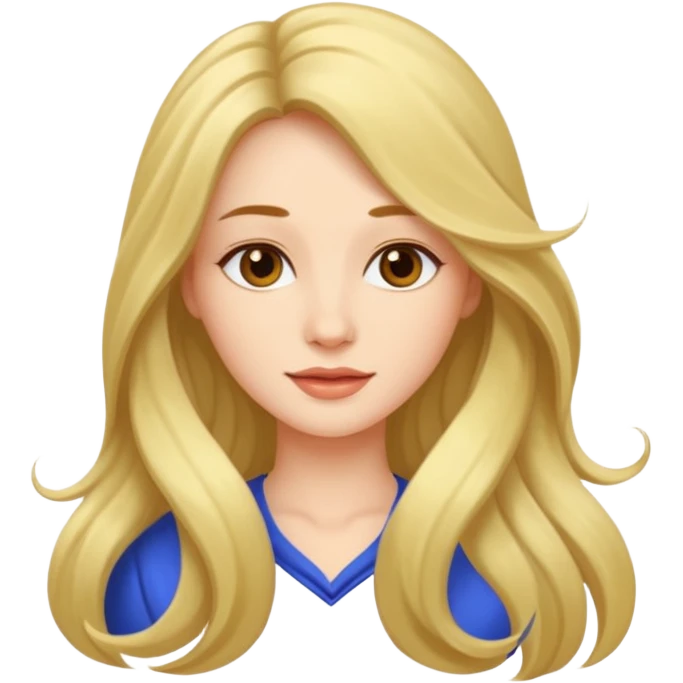 A beautiful woman. (There's a question mark.) emoji