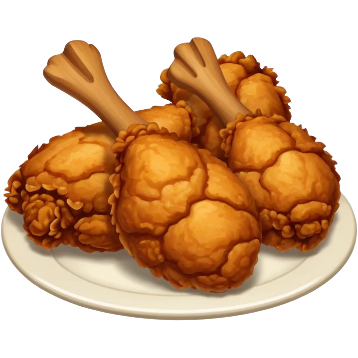 Seasoned Fried Chicken emoji