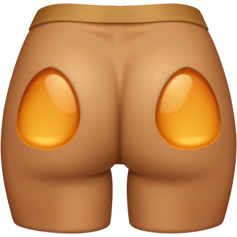 Naked butt emoji
