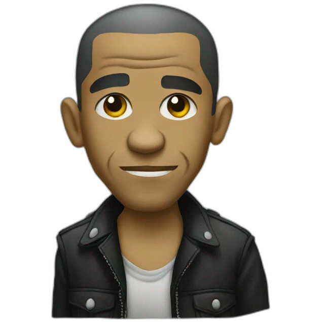 Obama punk emoji