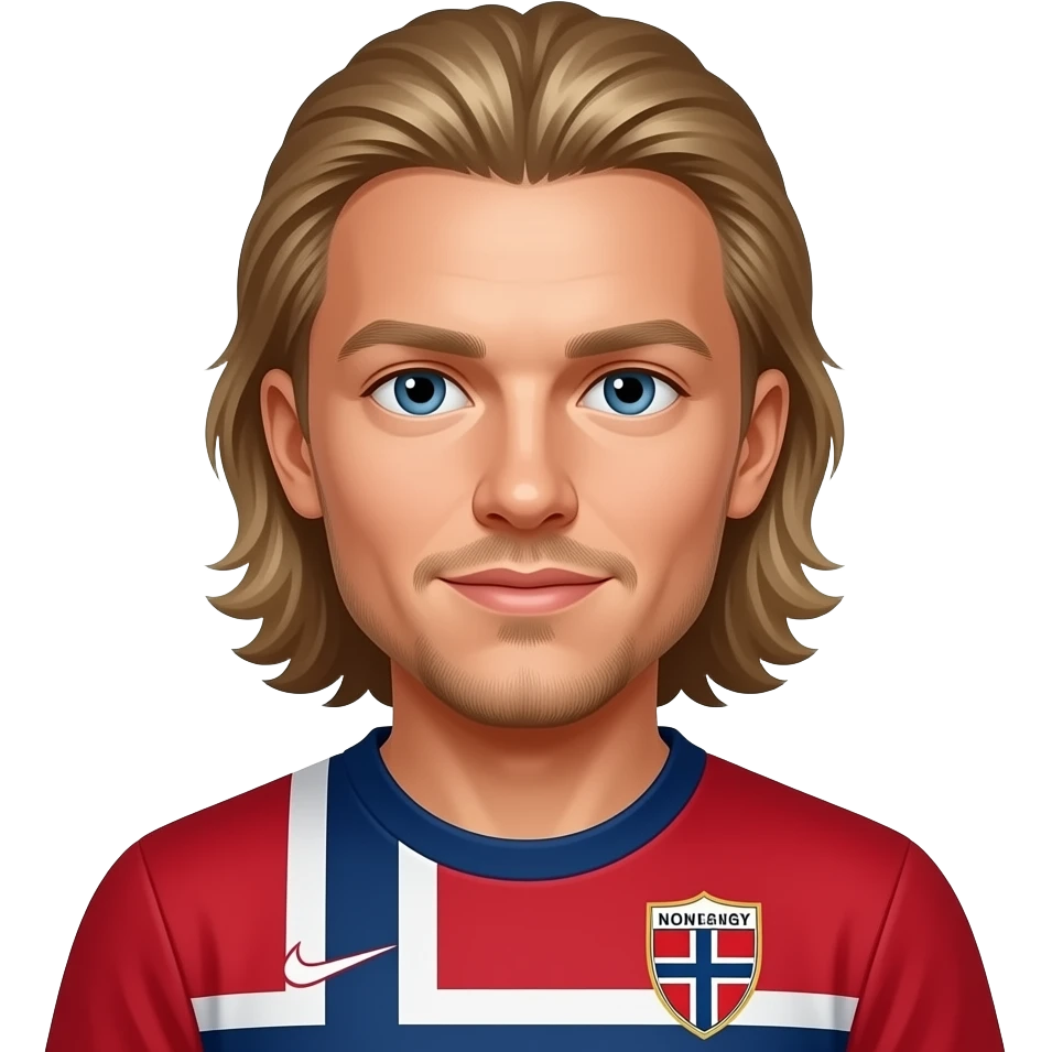 Erling Haaland in Norway emoji