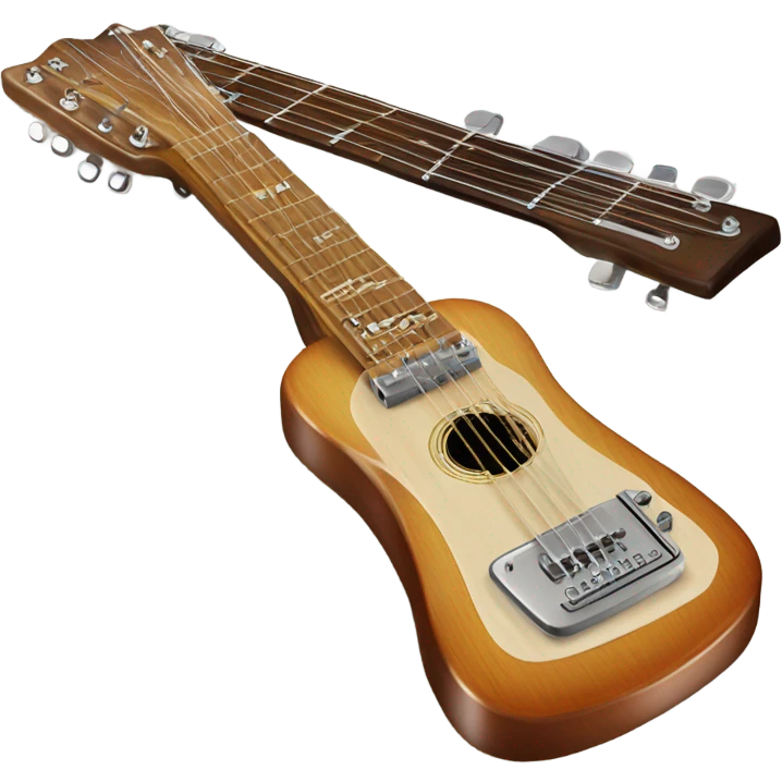 Lap steel guitar emoji