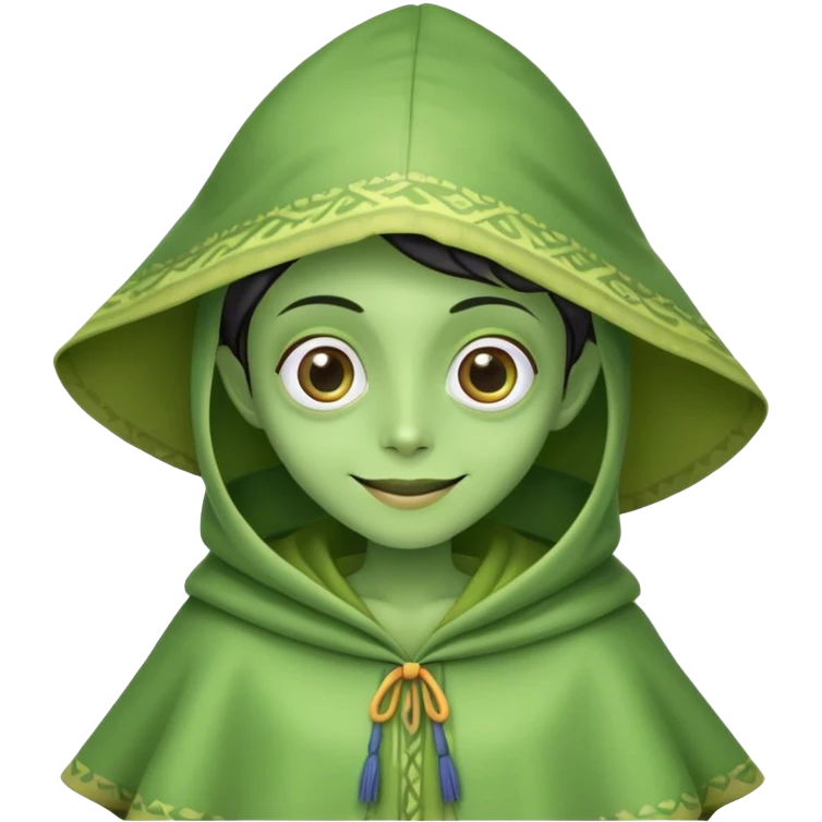 a colombian alien emoji