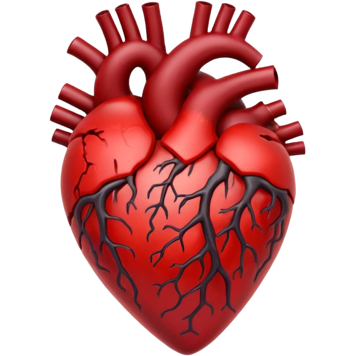 Spooky heart emoji
