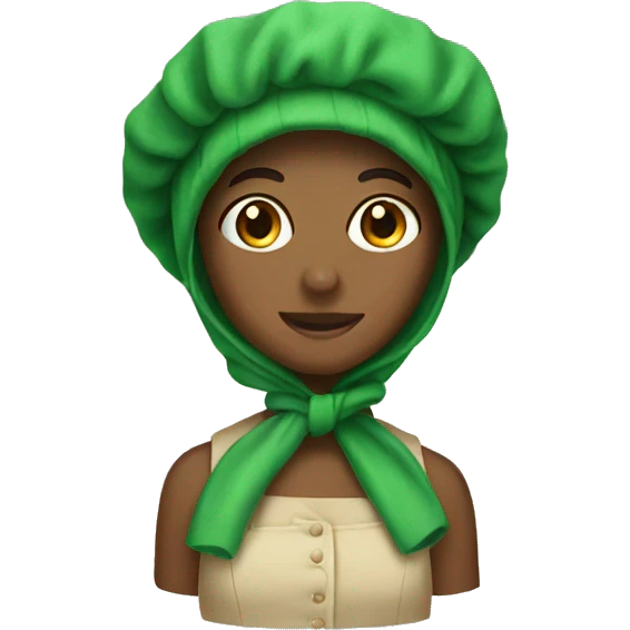 Green Bonnet emoji