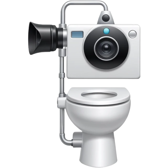 toilet with camera on head, skibidi toilet cameraman emoji