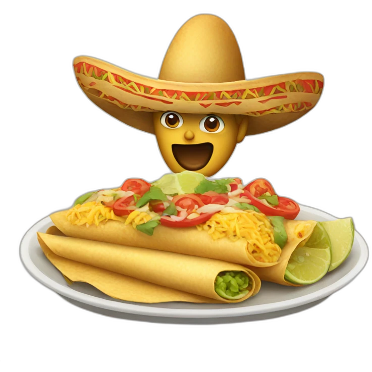 Mexican food emoji
