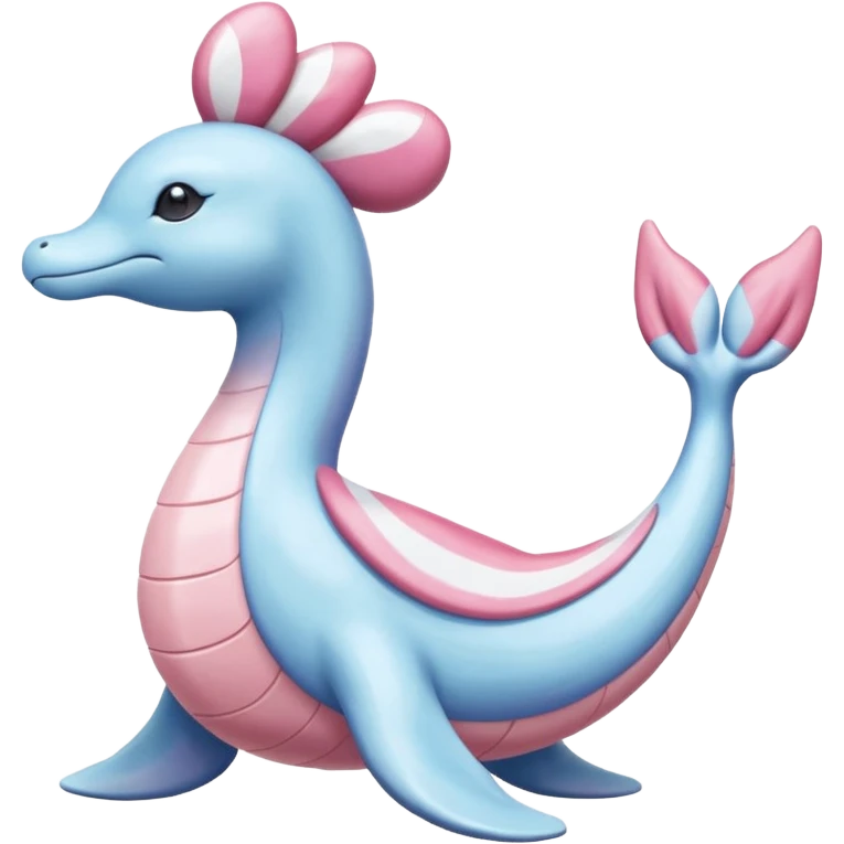 Mezprit-Primarina-Milotic-Lapras-Palkia-Pokémon, full body emoji