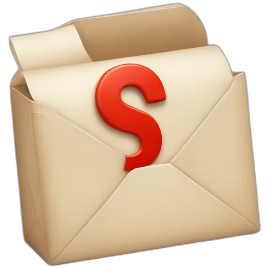 letter s in red box emoji