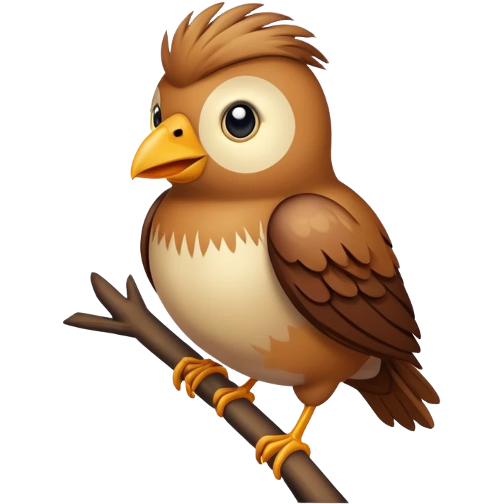 Coocoo bird emoji