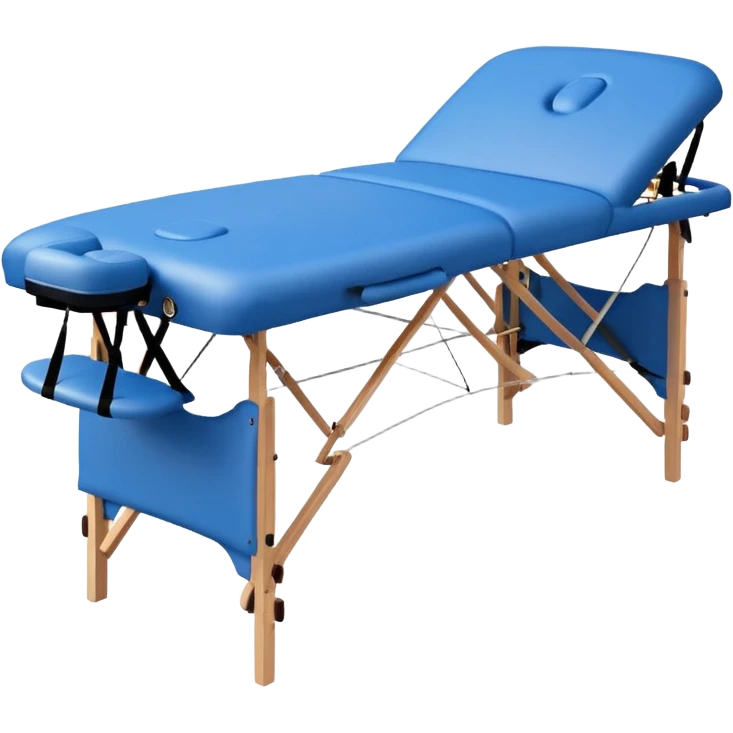 massage table blue emoji