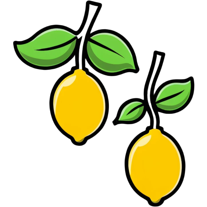 lemon emoji