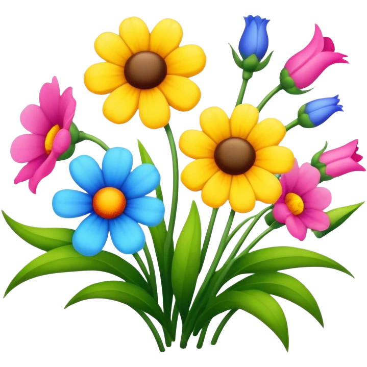 Western flowers emoji