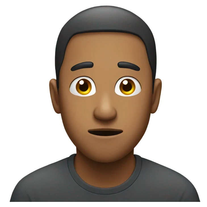 Person looking in complete disbelief  emoji