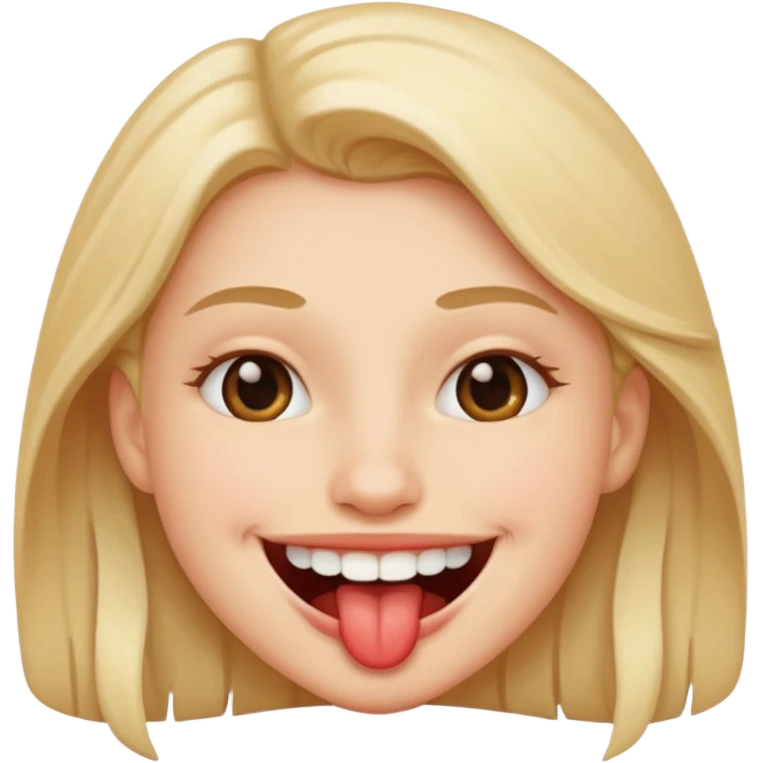 smiley qui se mord les levre  emoji