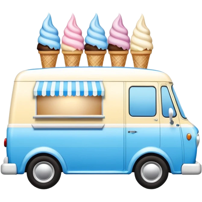 ice cream van emoji