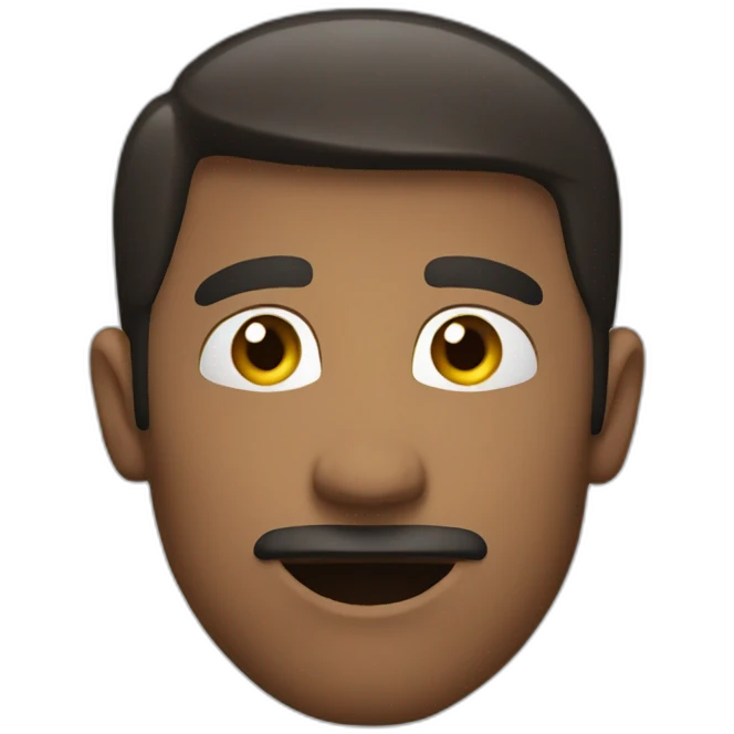 man emoji signal whatever(idont know) with 2 hand emoji