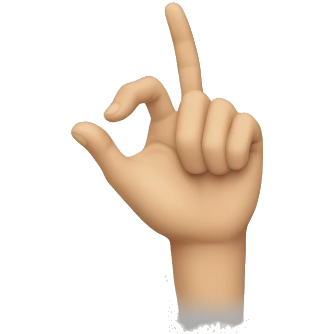 hand poiting emoji