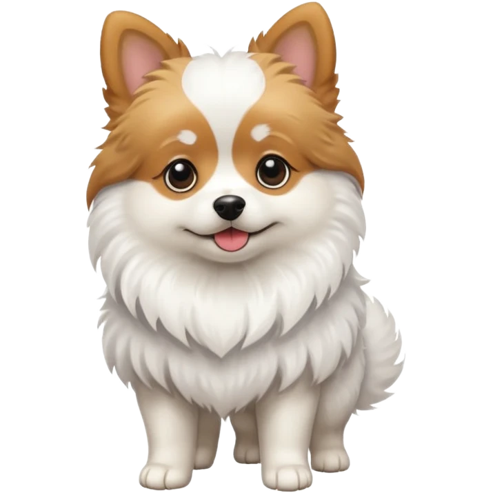 Cachorro espiguinha emoji