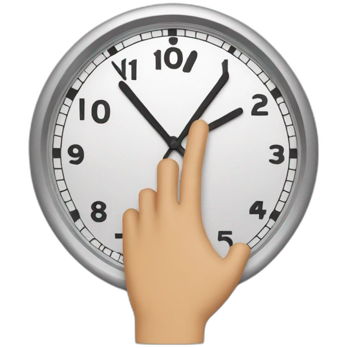 Un Doigt qui montre la direction  emoji