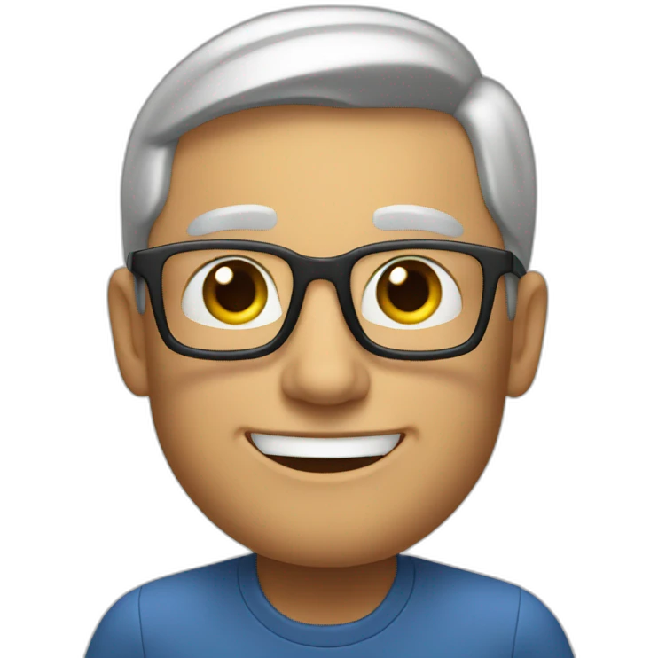 tim cook saying good morning emoji