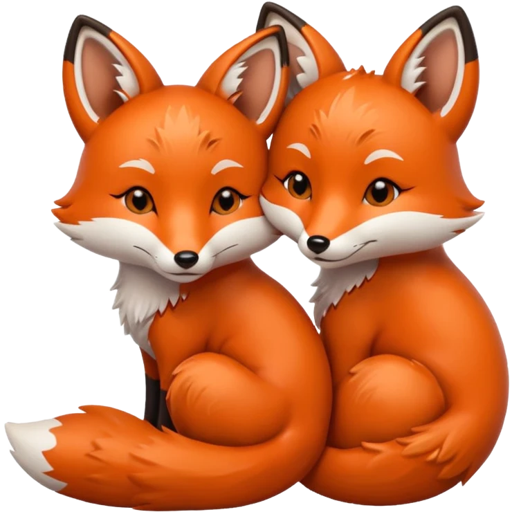 Fox love emoji
