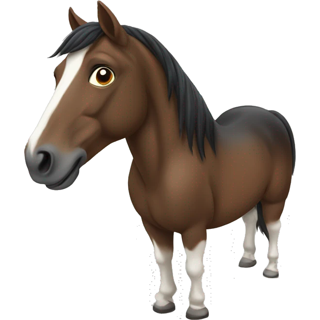 Ahel teke horses emoji