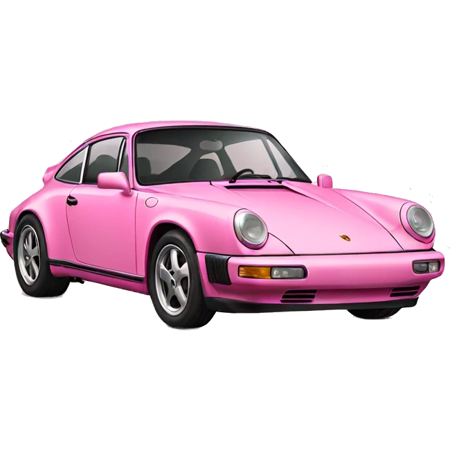 pink porsche  emoji