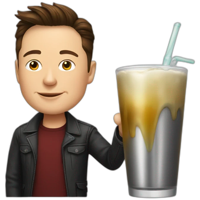Elon musk drink emoji
