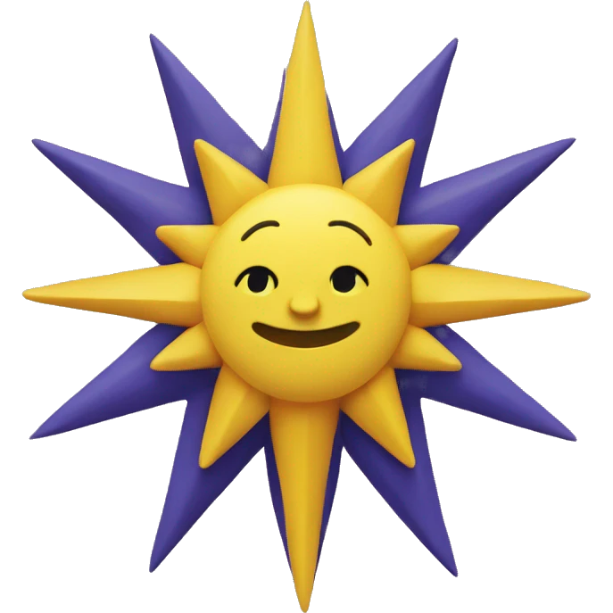 baha'i nine pointed star emoji
