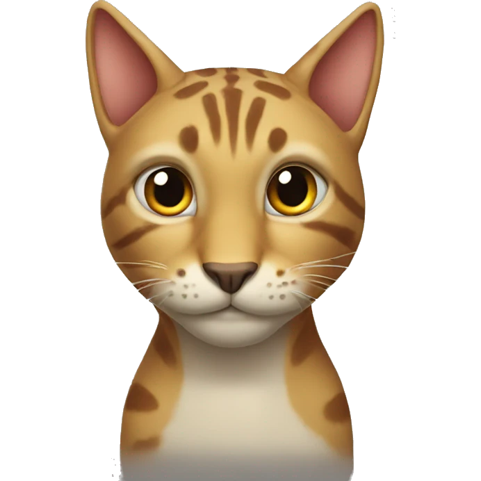 Dino with a cat face emoji