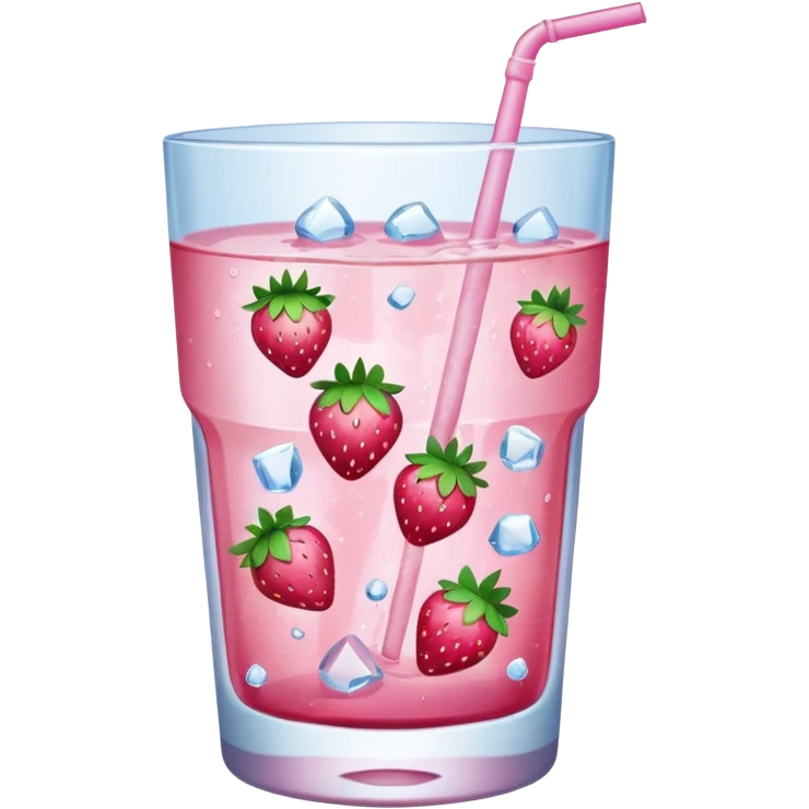 strawberry water emoji