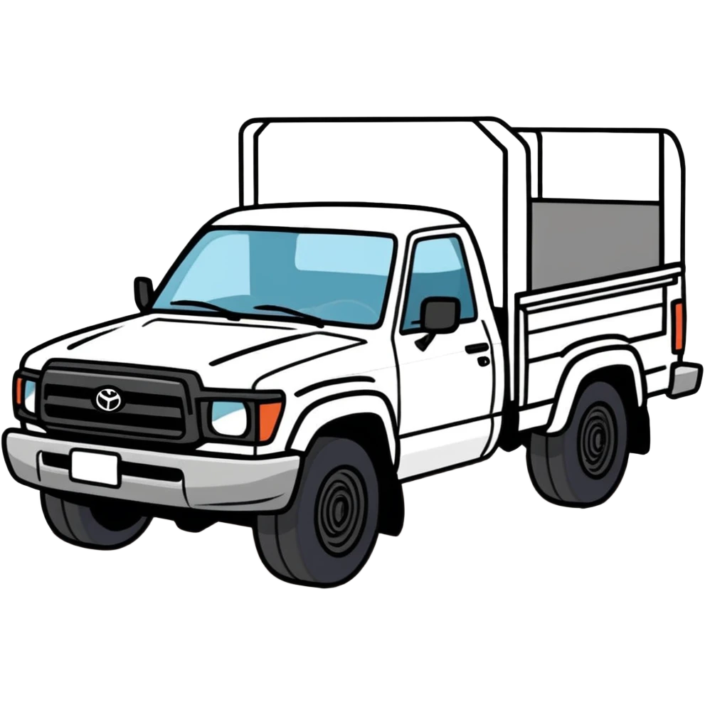 Toyota truck broke down emoji