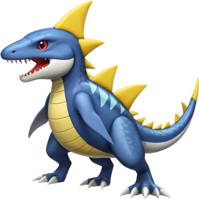 Sharpedo-Garchomp-Ampharos-Rhypherior-Sceptile-fusion emoji