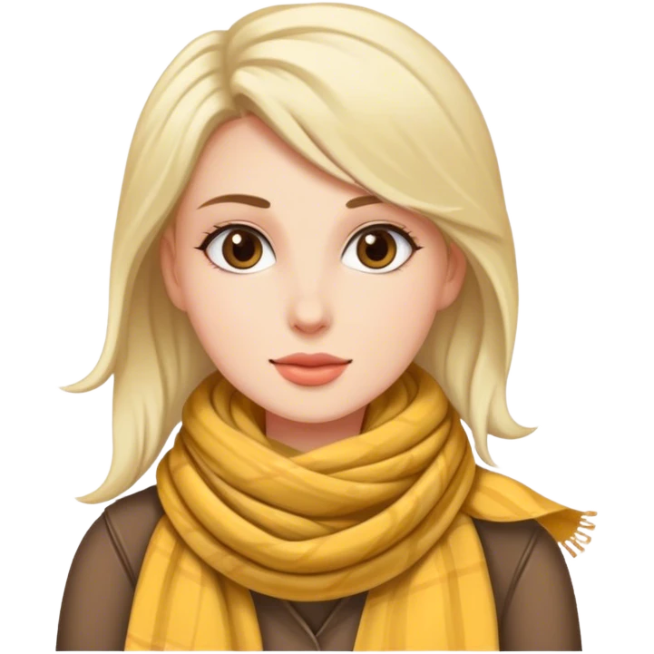 Woman scraf emoji